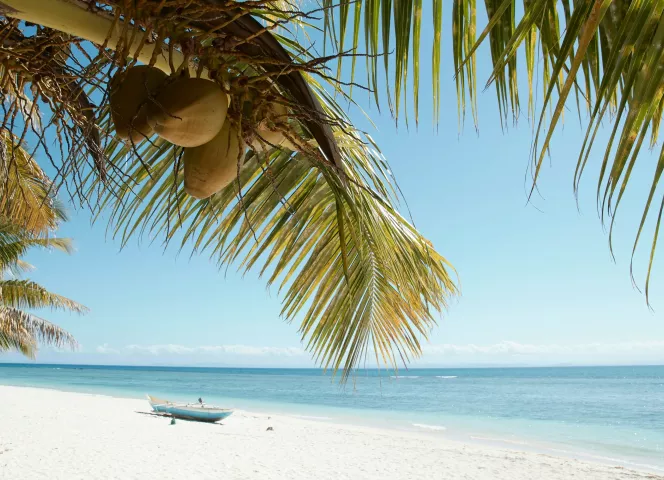 Plage paradisiaque à Madagascar