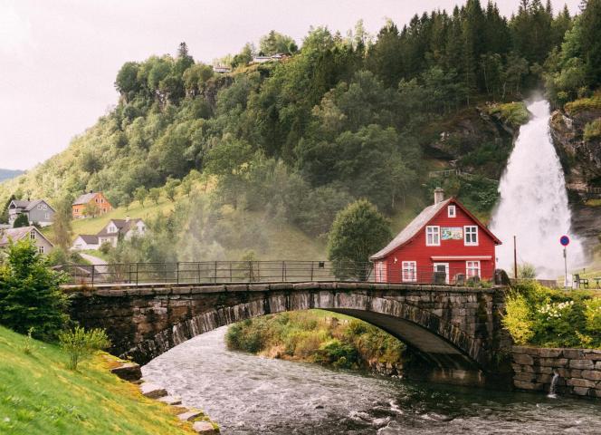 Le Fjord de Hardanger norvège