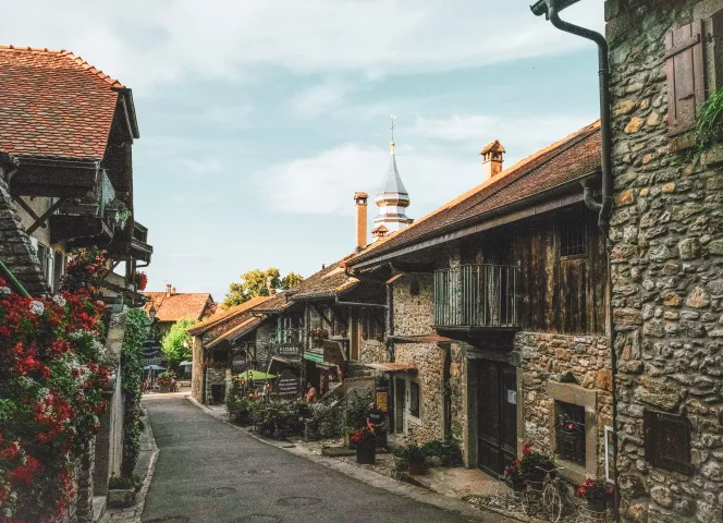 Yvoire plus village d’Auvergne-Rhône-Alpes