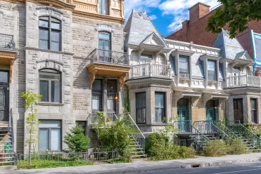 Quartier Mont-Royal à Montréal