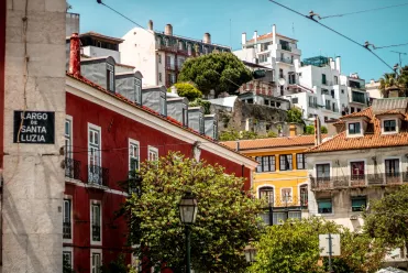 Les rues colorées de Lisbonne