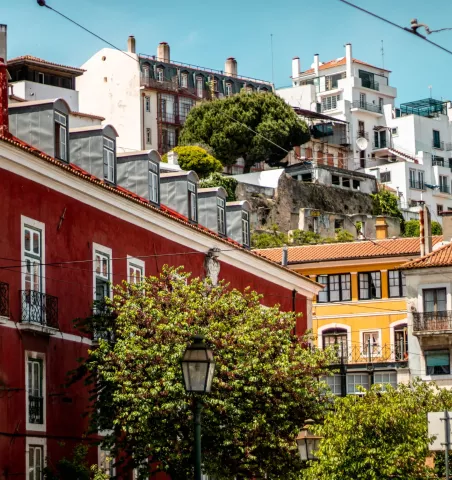 Les rues colorées de Lisbonne