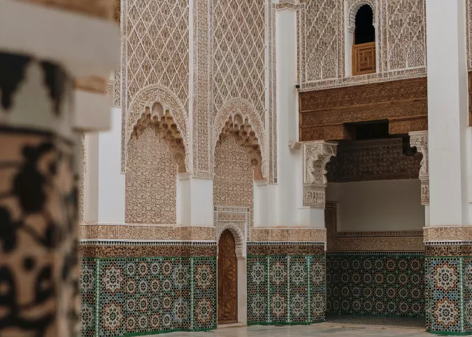 Médersa Ben Youssef à Marrakech