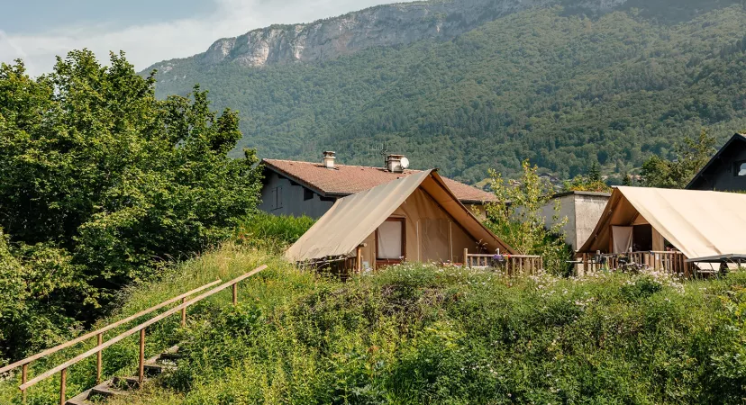 Camping ATC Routes du Monde Annecy Veyrier-du-Lac © Clémentine Gras