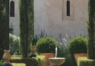 Allée d'un jardin à Rabat